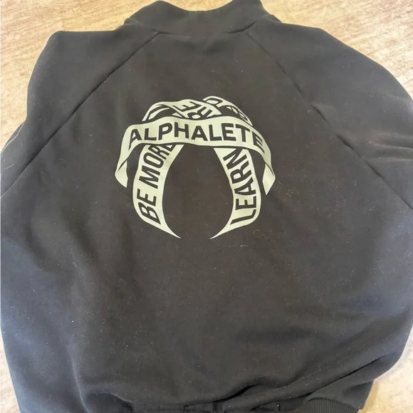 Alphalete crest zip up jacket size large unisex - Picture 6 of 6